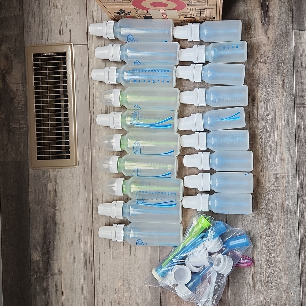 Assortment of Dr Brown's bottles